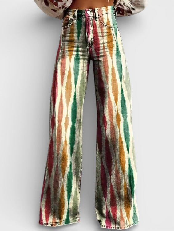 Ugnė™ | Elegantiškos boho kelnės