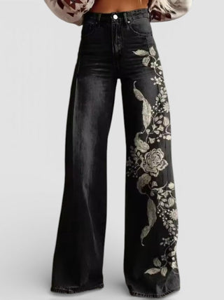Monika™ | Bohemiškos elegantiškos kelnės