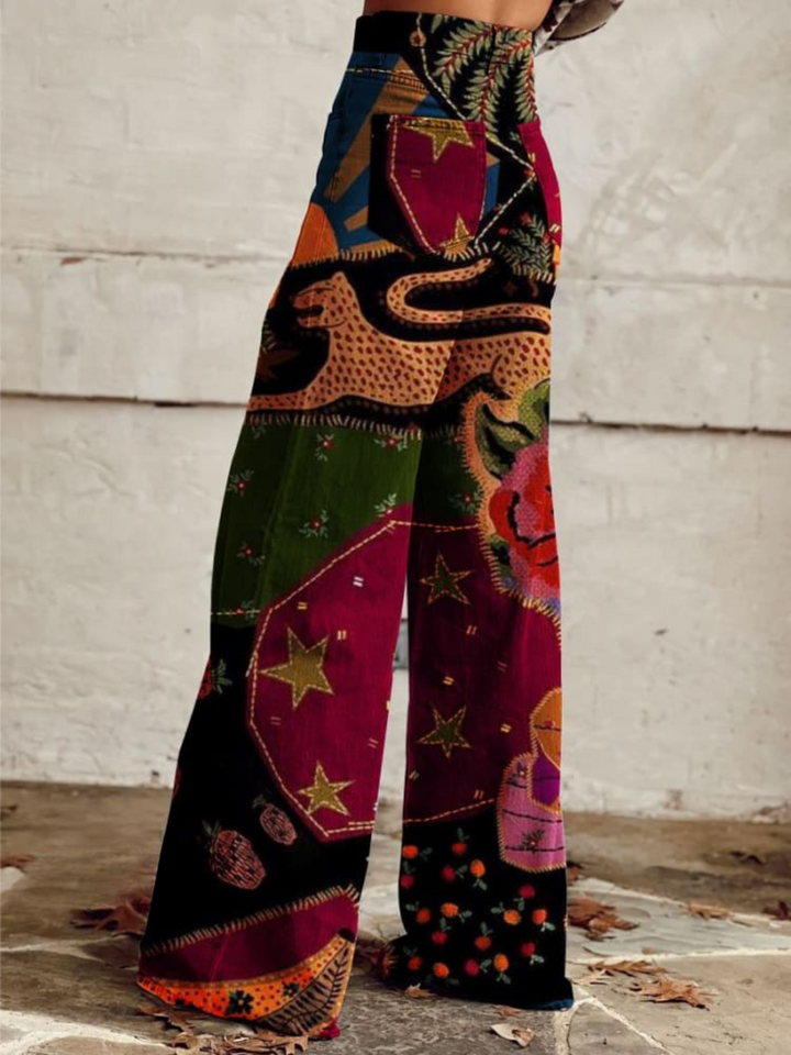 Vilija™ | Vintažinės boho kelnės