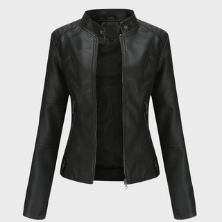 Skaistė™ – Elegantiška odinė striukė