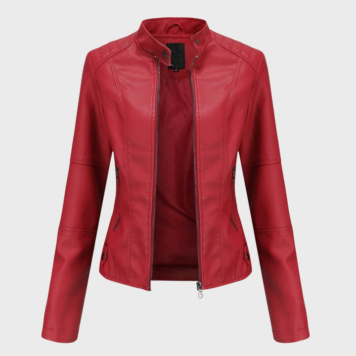 Skaistė™ – Elegantiška odinė striukė