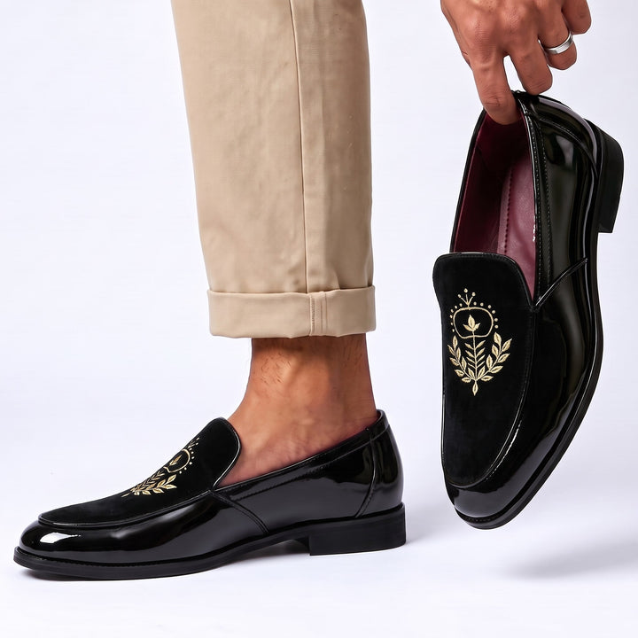 Saulius™ | Elegantiški mokasinai su herbu