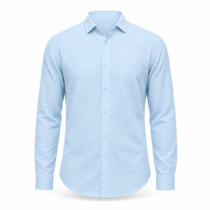 Domantas™ | Elegantiški lino marškiniai